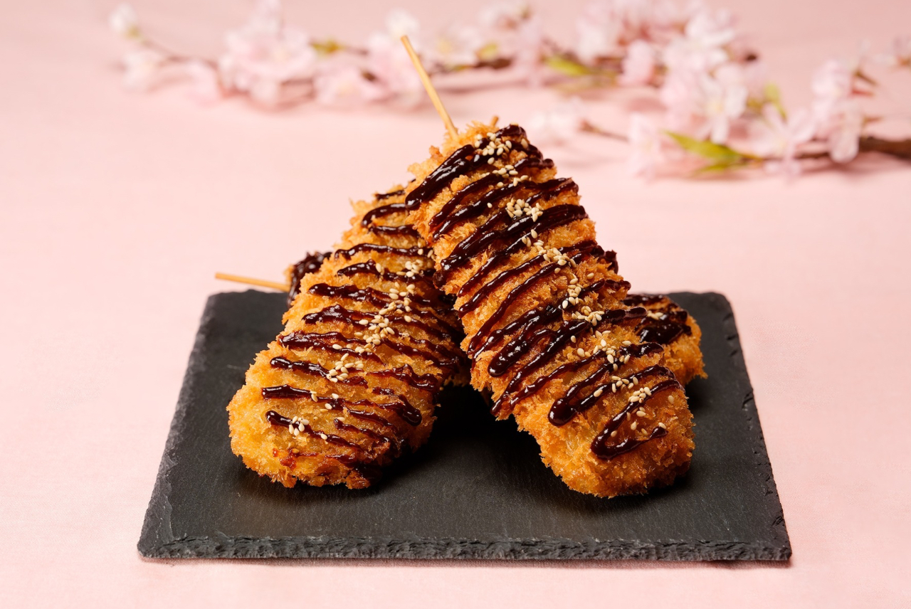 牛串カツ（味噌だれ）