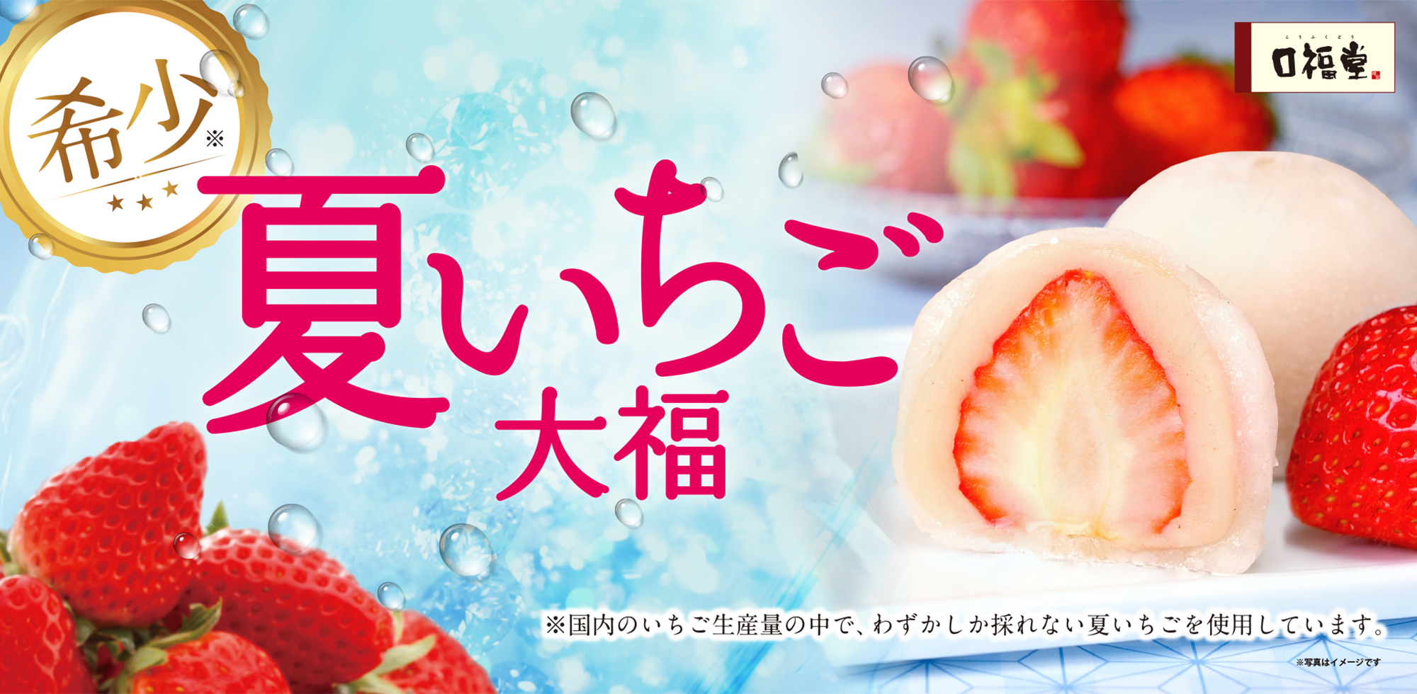 夏いちご大福