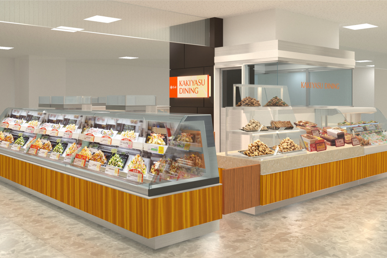 伊勢丹浦和店にオープンする「柿安ダイニング」店頭イメージ