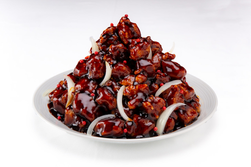 <鹿児島県産黒豚使用>お肉たっぷり黒酢酢豚