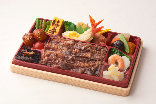 柿安 牛しぐれ煮御膳