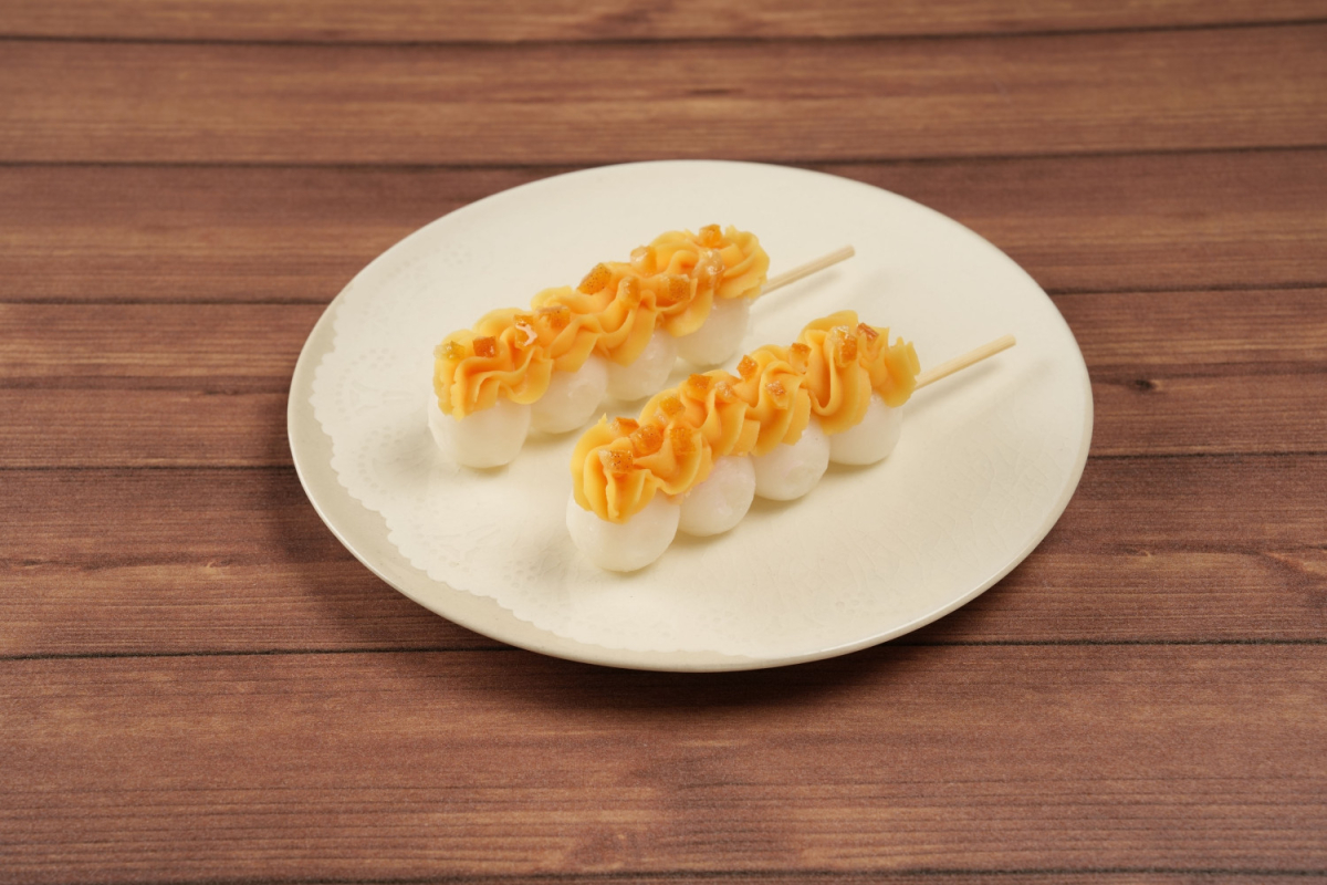 いろどり団子　みかん