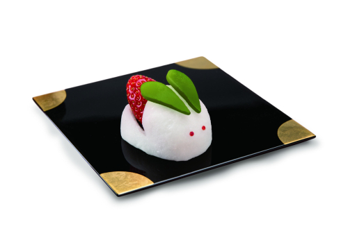 雪うさぎいちご大福