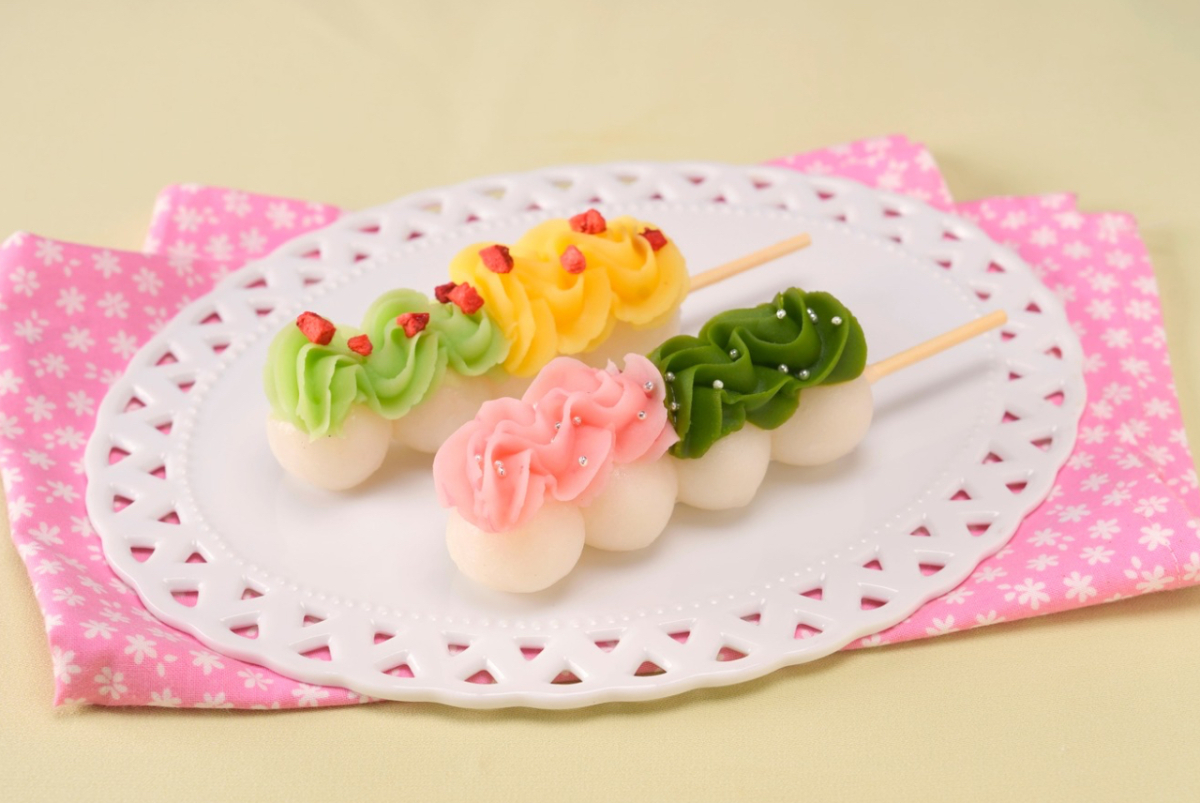 いろどり団子（春）