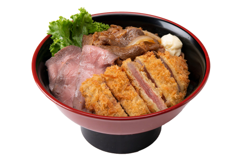 牛肉ざんまい丼